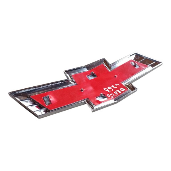 Emblema Dianteiro Chevrolet Cruze 2010 Detalhes  Cromado Amarelo